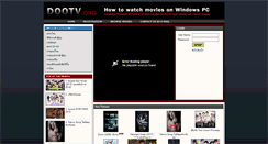 Desktop Screenshot of dootv.org